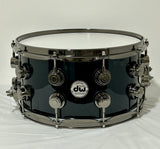 Tarola DW Collectors Maple 14x7 Gloss Black Black Nickel HW