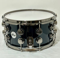 Tarola DW Collectors Maple 14x7 Gloss Black Black Nickel HW