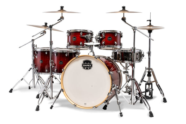 Bateria Mapex Armory Fast 6 Piezas Red Onix Shell Pack