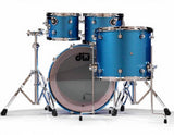 Batería DW Design Limited Edition 4 Piezas Shell Pack Aqua Metallic
