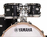 Batería Yamaha Tour Custom 4 Piezas Shell Pack Licorice Satin