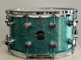 Tarola DW Performance Maple 14x8 Aqua Glass