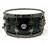 Tarola DW Collectors Maple 14x7 Gloss Black Black Nickel HW