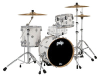 Batería PDP Concept Maple Bop Lacquer 3 Piezas Pearlescent White Shell Pack